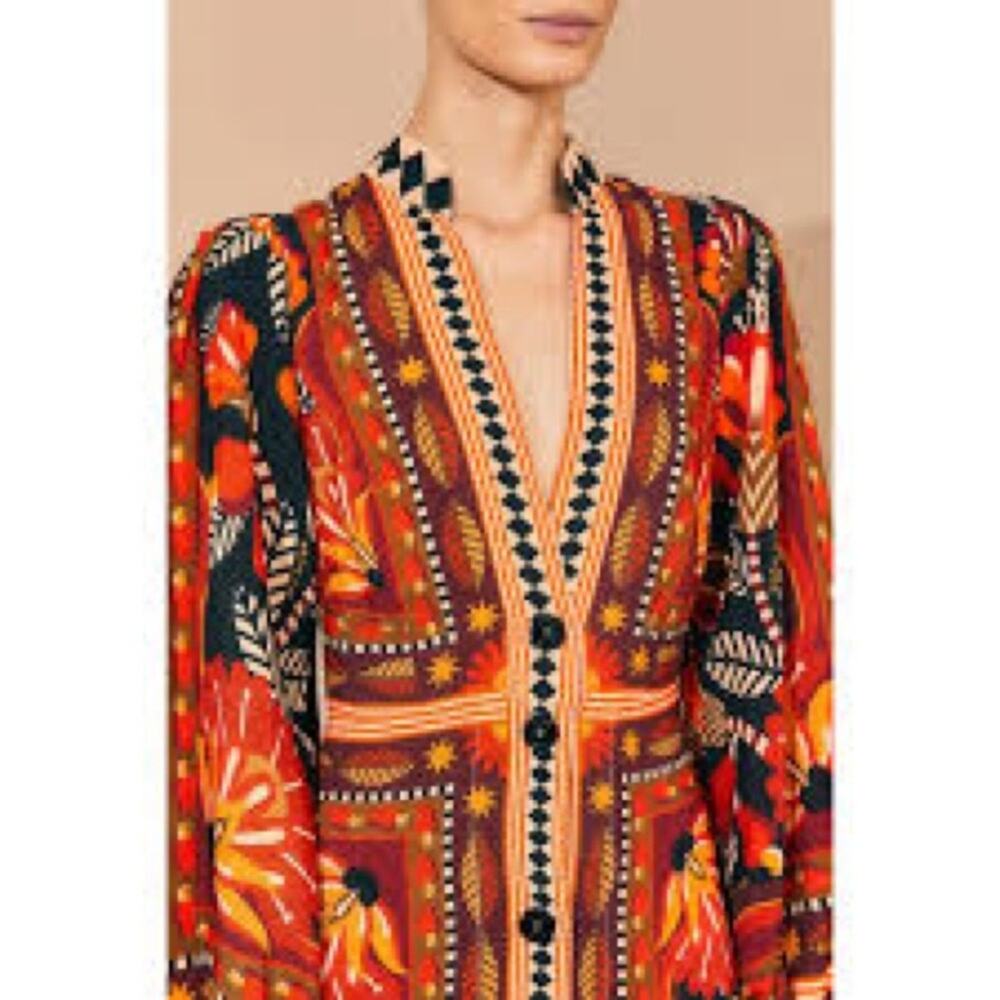 Farm Rio Nature Beauty Printed Maxi Dress - Picture 2 of 8